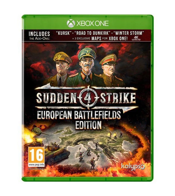 Xbox One-spel - KALYPSO - Sudden Strike 4 - Europeiska slagfält - Strategi - 31 uppdrag