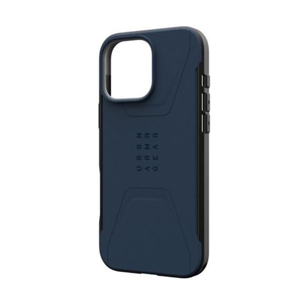 Coque - UAG - Civilian - iPhone 16 Pro Max - Hexagonalt Mønster - Blå Mallard