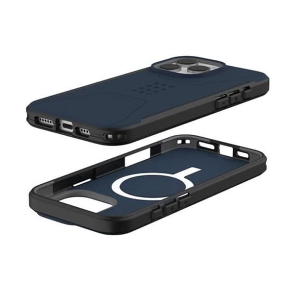 Coque - UAG - Civilian - iPhone 16 Pro Max - Hexagonalt Mønster - Blå Mallard
