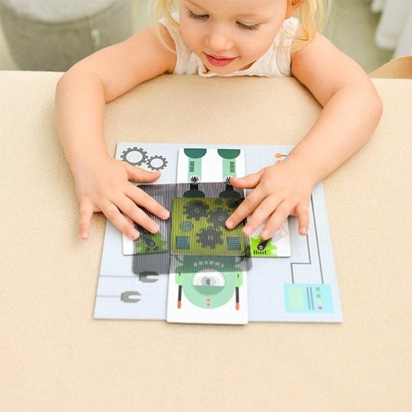 Mideer - 3D magnetisk robotanimationsspel - TROUSSELIER