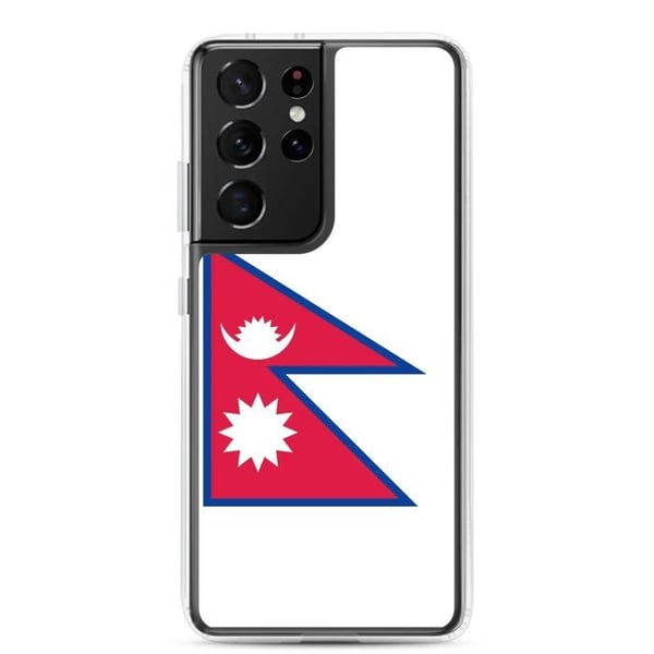 Nepal flagga telefonfodral Samsung Galaxy S22 Ultra