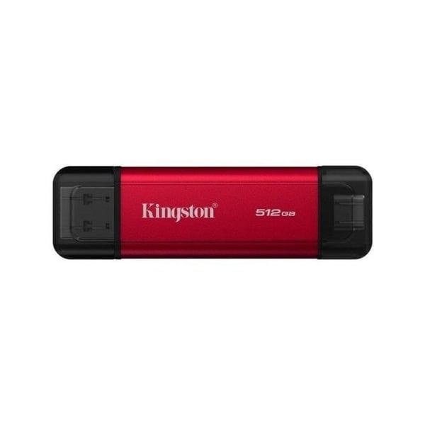 Kingston Disk Duro Dual USB-A/C 512GB SSD 1050MB/s Kompakt Plug&Play