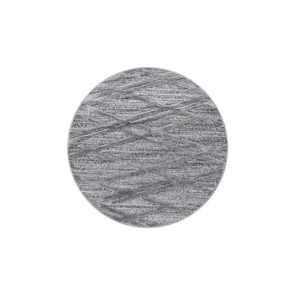 Moderna & Design Ayyildiz Mattor 80 x 250 cm - Grå - Rektangulär - Mjuk Ull Effekt Kort Lugg - Ref 504706GREY