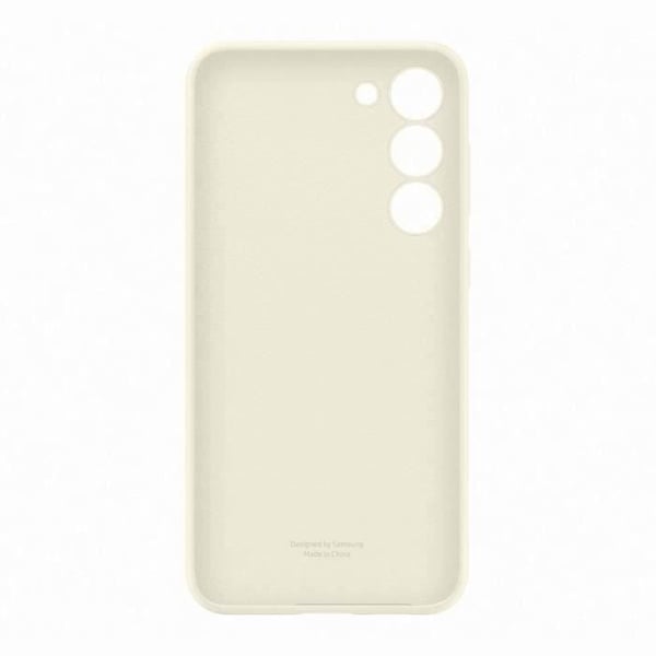 Samsung mobilfodral och skal Silikon S23+ fodral Vit