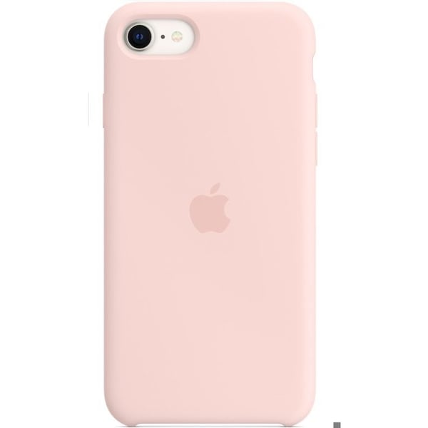 Siliconfodral för iPhone SE 3:e generationen Rose chalk