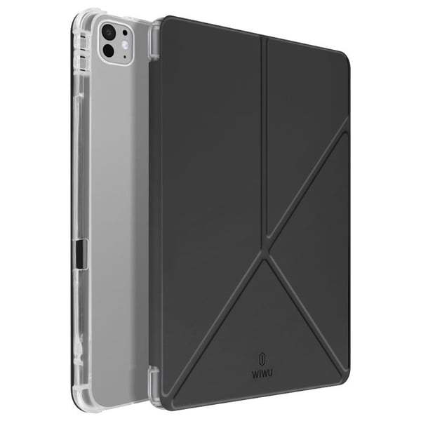 Fodral för iPad Pro 13'' 2024 Stödfunktion och Viloläge wiwu Svart