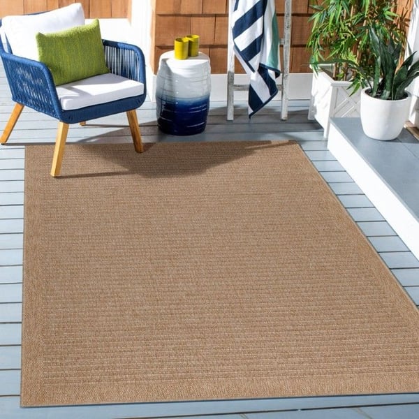 Utomhusmatta, Vintage design, Färg Beige, Matta för Terrass-Balkong-Kök, baksida i polypropen (Dimension: 120X170 cm)