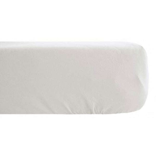 Palace prydnadslakan ren tvättad färgad bomull 63 trådar/cm² Vent du sud - Palace Nacre - 90 x 190 cm 30 cm mössa