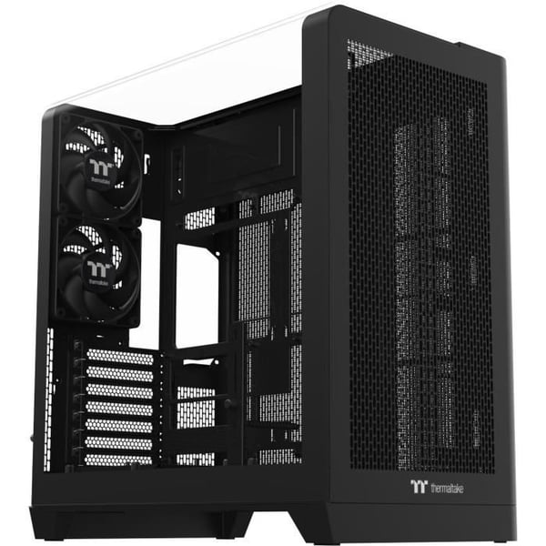 PC-chassi utan nätaggregat - THERMALTAKE - View 390 Air - Minitower - ATX-format - 2x120mm inkluderat - Svart
