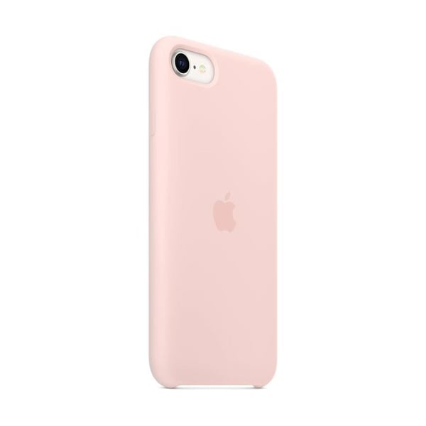 Siliconfodral för iPhone SE 3:e generationen Rose chalk