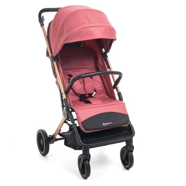 BEBELISSIMO - Kombinerad duo 2 i 1 barnvagn - bilstol 0+ Lioni – från födseln – upp till 22kg - bordeaux