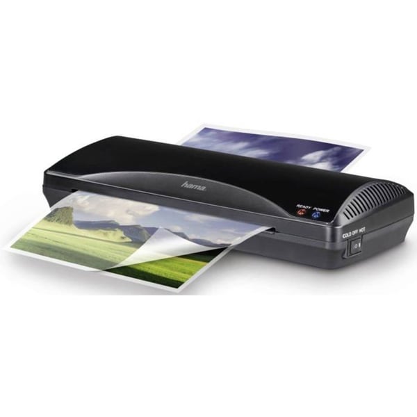 Plastifierare - HAMA - Hem & Kontor 50561 - Format A4/A5/A6 - Visitkort - Vikt 1,25 kg