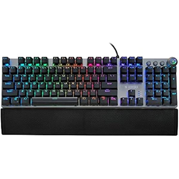 USB-tastatur - IBOX - Aurora K-4 - QWERTY - Sort - Kablet