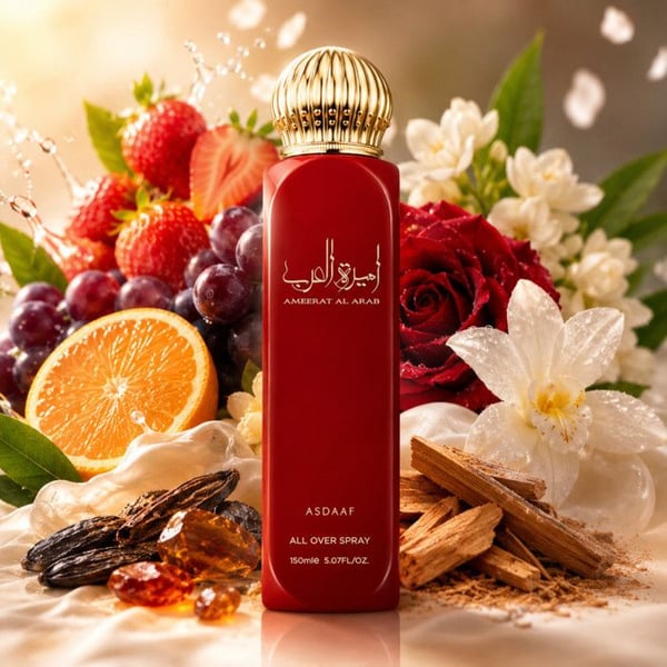 Kroppsdimma - ASDAAF - Ameerat Al Arab - 150 ml - Kvinna - Orientalisk amber