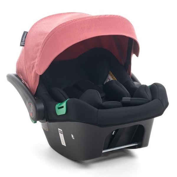 BEBELISSIMO - Kombinerad duo 2 i 1 barnvagn - bilstol 0+ Lioni – från födseln – upp till 22kg - bordeaux