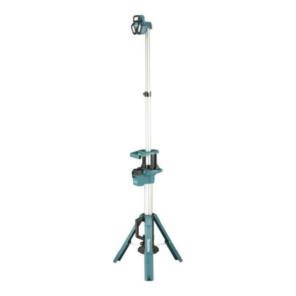 LED byggeprojektør - MAKITA - DEADML814 - 3 justerbare dele - Stabilt stativ - IP55