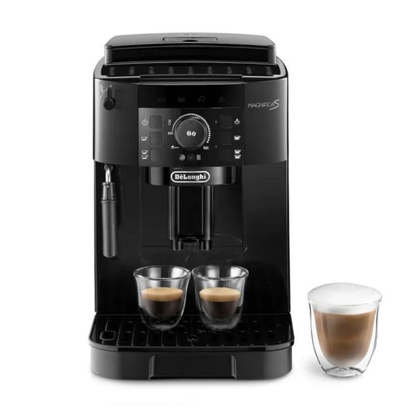 Kaffemaskine - DELONGHI - Magnifica S - Indbygget kværn - 15 bar - Kompakt og elegant