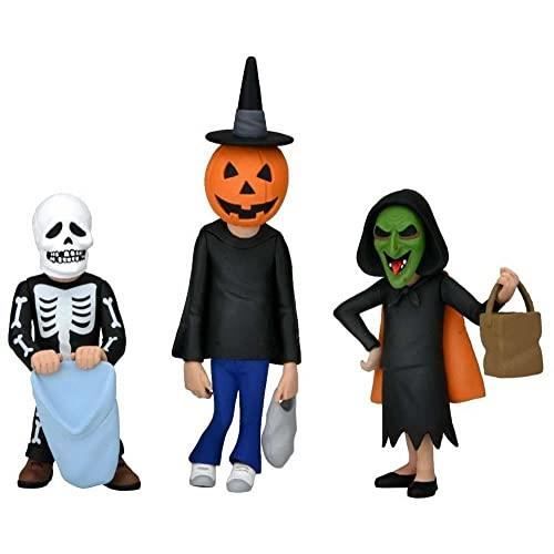 Actionfigur - NECA - Toony Terrors - Halloween 3 Trick or Treaters - 3 figurer