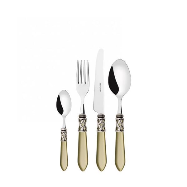 Bestick - Aladdin - 24 delar - Rostfritt stål 18/10 - Antik silverfinish