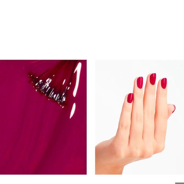 Nagellack - OPI - Nagellack Miami Beet - Röd - håller upp till 7 dagar - 15ml