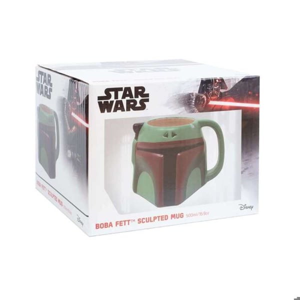 Star Wars - Skulpterad mugg Boba Fett