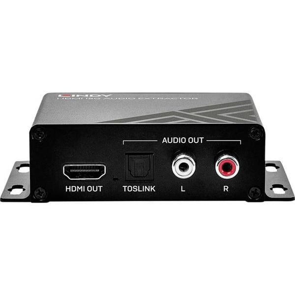 Lindy Audio HDMI Extractor 18G Audio Extractor [HDMI - HDMI] 3840 x 2160 pixlar