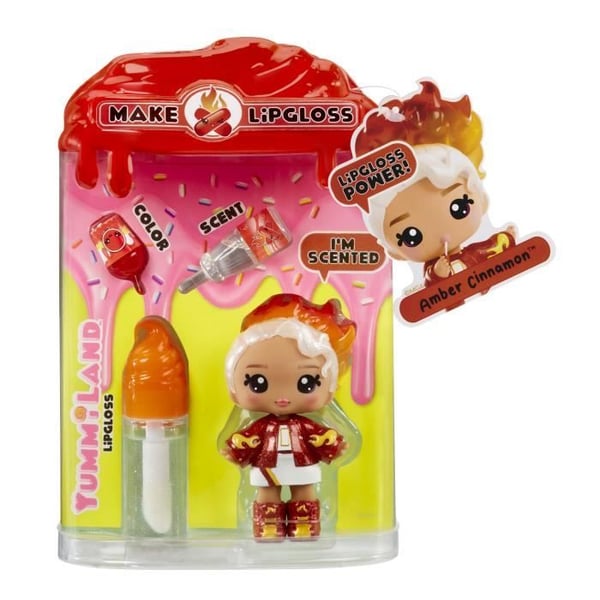 Yummiland Docka + Gloss - Kanel - Amber