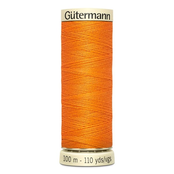 Sats med 5 rullar 100m Tråd 100% polyester Gutermann Ref 788988 - Att 350 - mandarin