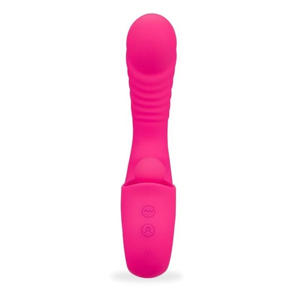 Ergonomisk kanin vibrator Ellow - Rosa
