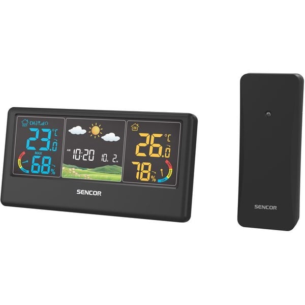 Vejrstation med trådløs sensor - Sencor - SWS 4100 B
