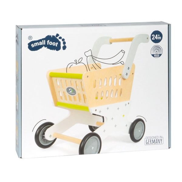 Caddie Pastel - Lille fod - 11161 - Rollenspils tilbehør - Massivt træ - Til børn fra 3 år