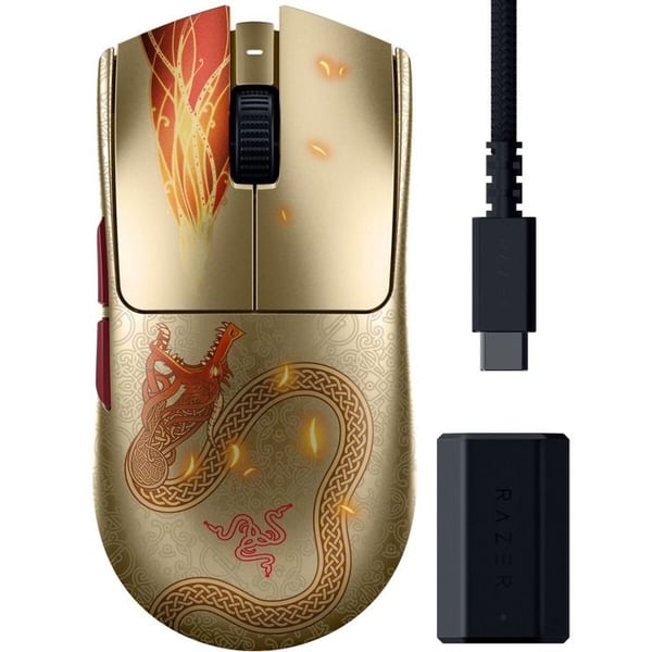 Razer Viper V3 Pro Trådlös Mus 35000DPI HyperPolling Counter-Strike 2 Dragon Lore 55g