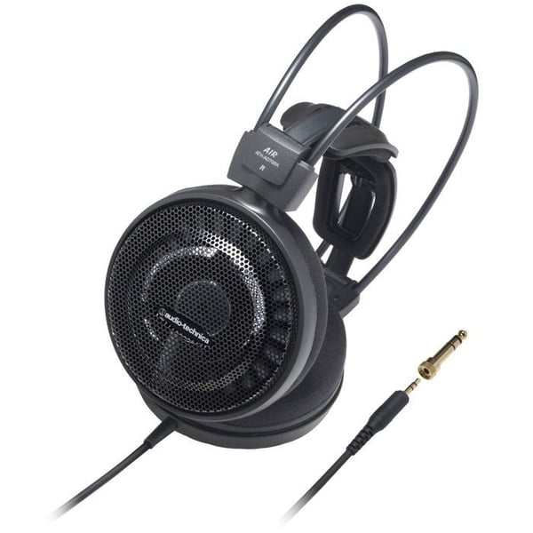 Öppen hifi-hörlur - ATH - AD700X - Lätt aluminium - 53 mm transducorer - Självjusterande huvudband