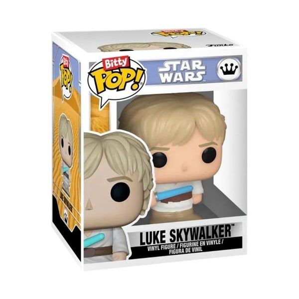 Samlarfigur - FUNKO - Bitty Pop! Ride - Star Wars - Speeder med Luke - Flerfärgad