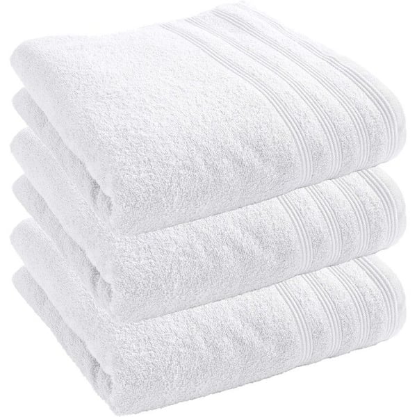 Set med 3 "Spa" duschlakan 70 x 140 cm / 400 gr/m² - "Spa" Neige