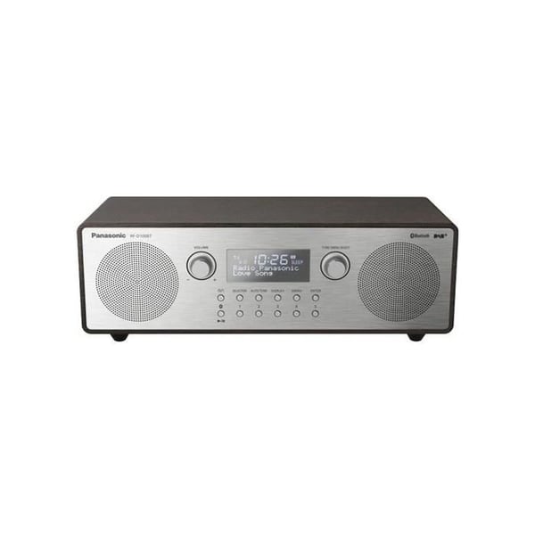 Panasonic Radio DAB/FM RF-D100BTEGT 10W Bluetooth Equalizer 5 Förinställningar Basreflex LCD Nätdrift/Batterier Fransk Version
