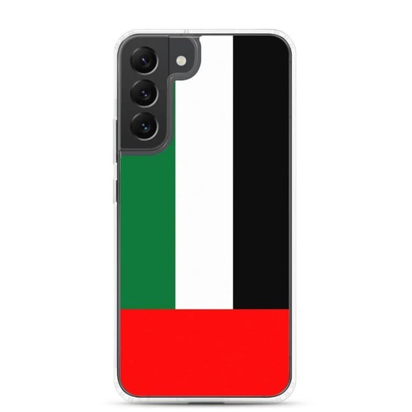 Mobilskal - Samsung - Galaxy S24 Ultra - Flagga Förenade Arabemiraten - Mjuk - Flerfärgad