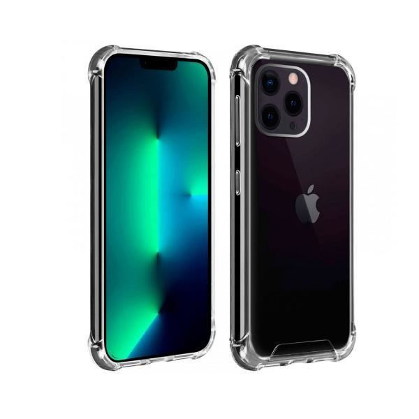 Baksida - AKASHI - APPLE IPHONE 13 PRO - Transparent - Stötresistent - Förstärkta hörn