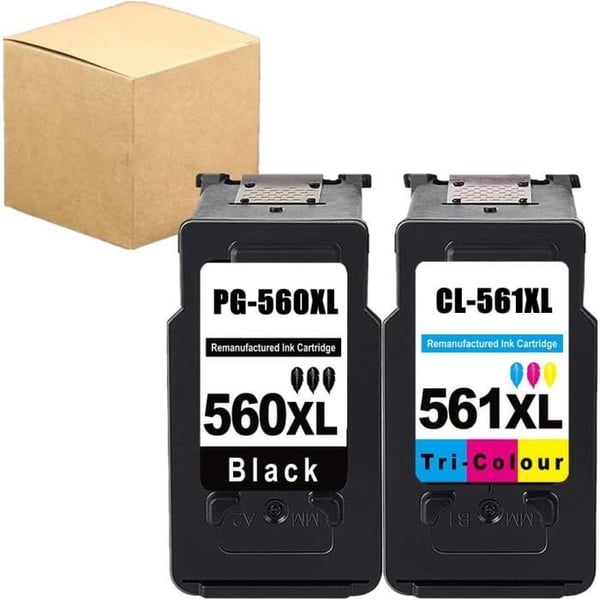 PG-560XL CL-561XL Ersättning för Canon 560 och 561 Bläckpatroner för Canon Pixma TS5350 TS5351 TS5352 TS5353[390]