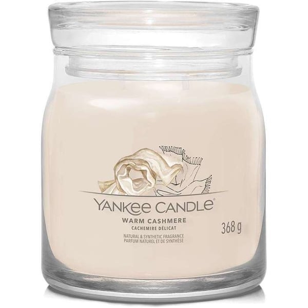 YANKEE CANDLE CANDLE MEDIA SIGNATUR VARM CASHMERE