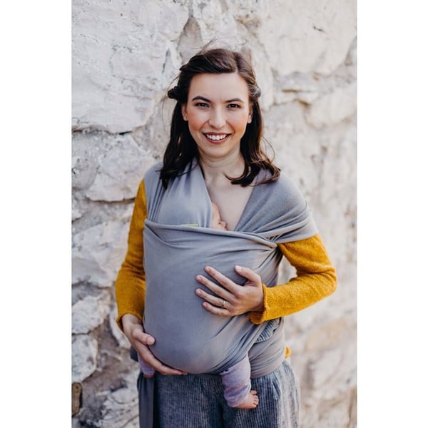 Boba Wrap Bære Sjal Grå - BOBA