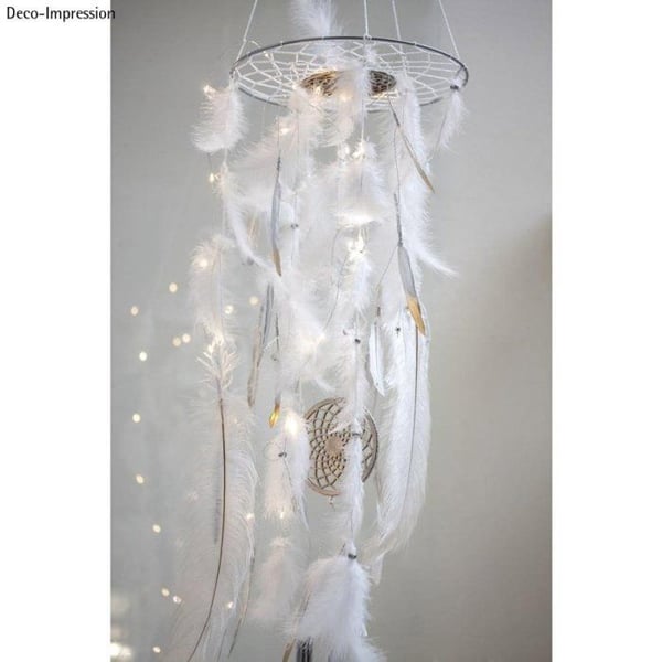 Mini - LED-ljusgirlang med tråd, 56,8cm, 10 lysdioder, kartong 1 st.