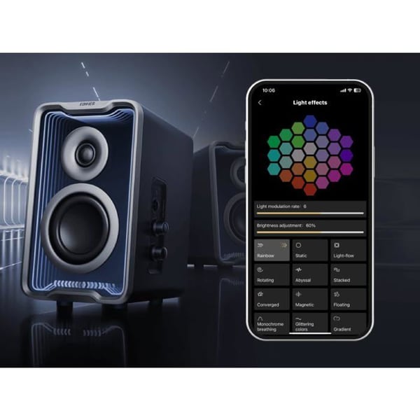 Multimediahögtalare 2.0 - Edifier - QR30 - Vit - 30W RMS - Frekvens 80Hz-20kHz