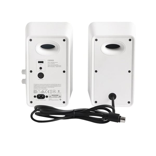Multimediahögtalare 2.0 - Edifier - QR30 - Vit - 30W RMS - Frekvens 80Hz-20kHz