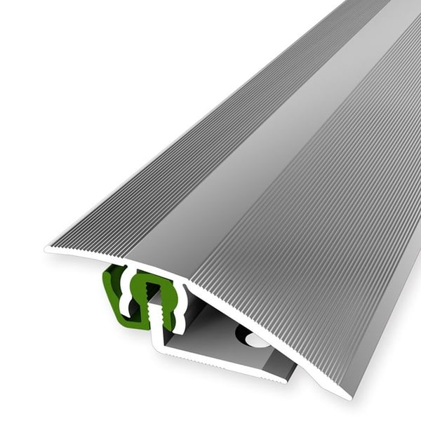 PROVISTON Övergångsprofil Profil för parkett l 51 mm Kompensation av H 3 - 23 mm L 2700 mm Aluminiumprofil Silver