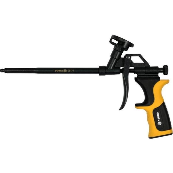 Extrusionspistol - VOREL - TO-09177 - Monteringsskum - Vikt 0,45 kg - Smalt rör