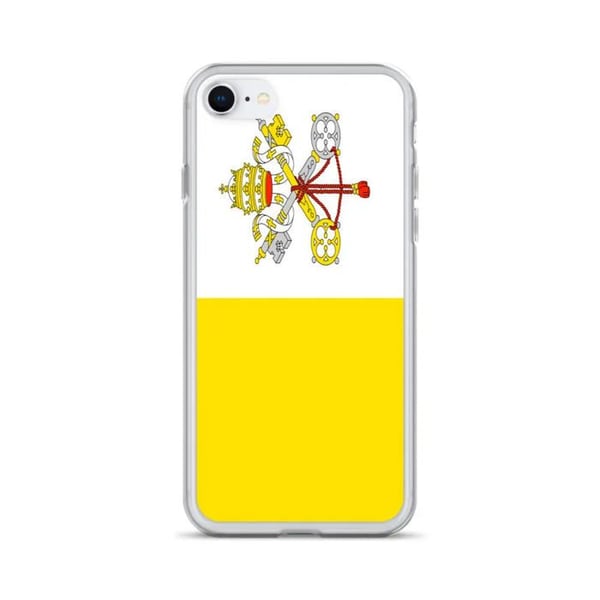Telefonfodral - PIXELFORMA - Vatikanets flagga - Kompatibel med iPhone 6S Plus - Flexibel - Stötabsorberande