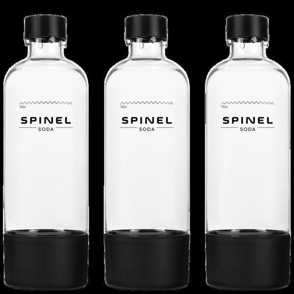 Saturator - Spinel Soda - BubbleON - 3 flaskor - 60 liter - Ekologisk