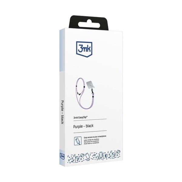 Lilla cover med klips Easy Clip 3MK