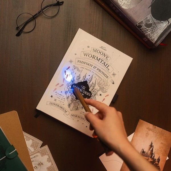 Premium anteckningsbok A5 Erik Harry Potter Marauders Map